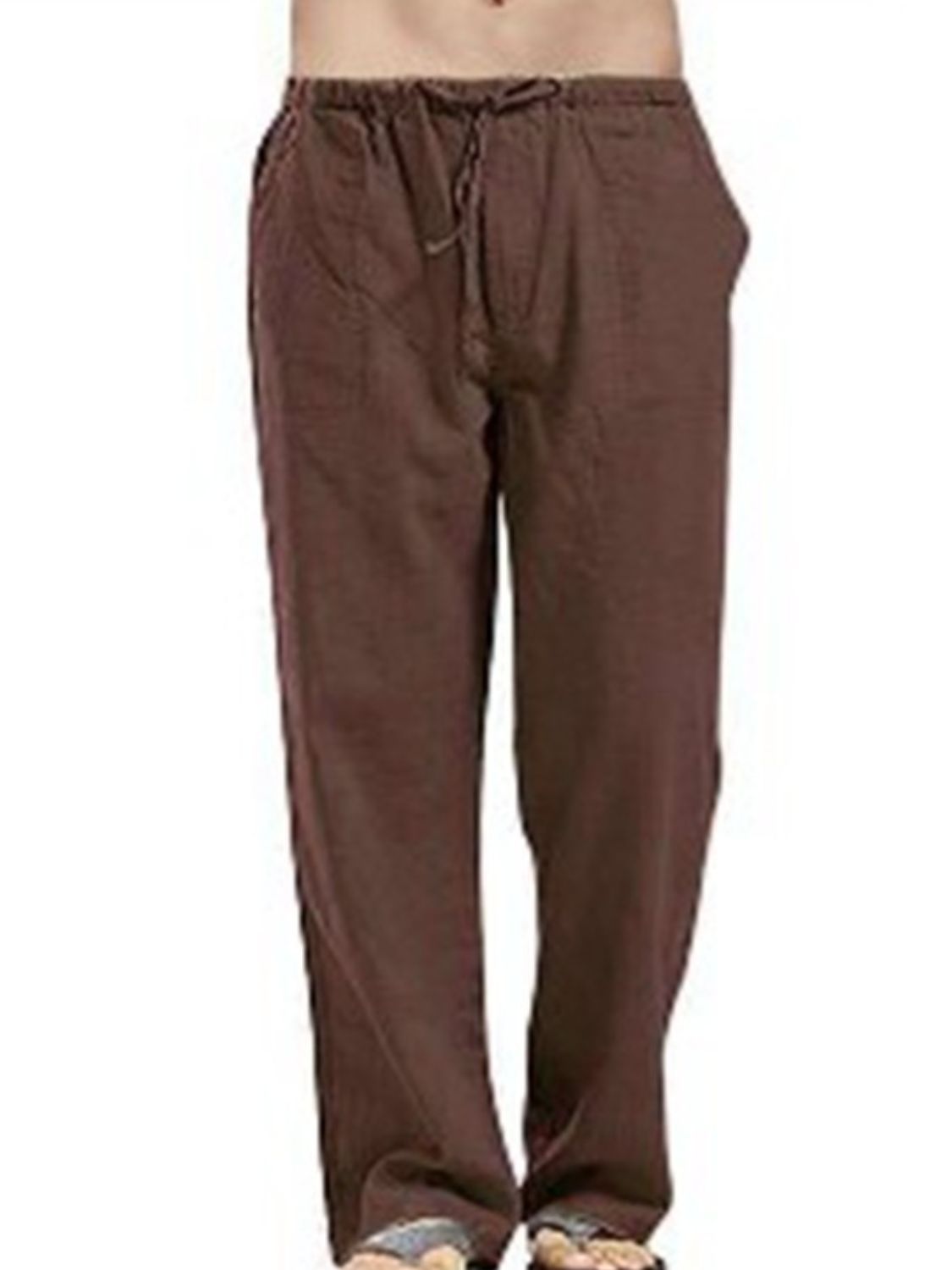 Men's Full Size Drawsting Straight Leg Pants Plus Size - Premium from Trendsi - Just $0! Shop now at 5th & Barnett Online Boutique