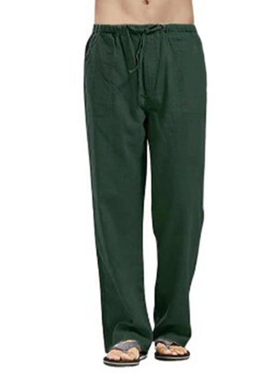Men's Full Size Drawsting Straight Leg Pants Plus Size - Premium from Trendsi - Just $0! Shop now at 5th & Barnett Online Boutique