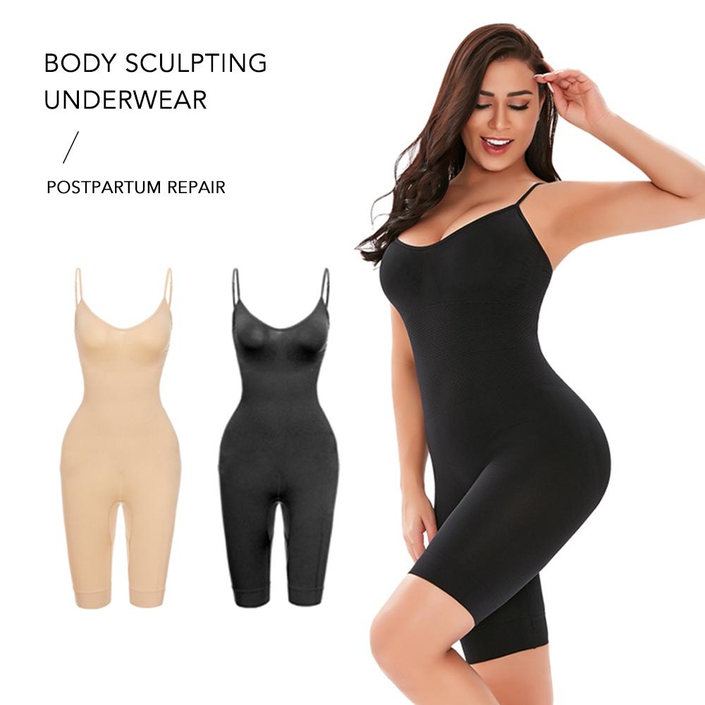 Women Shape Wear Tummy Control Shorts High-Waist Shaper Bodysuit - Premium Bodysuits from Pink Iolaus - Just $17.39! Shop now at 5th & Barnett Creative Fashions 