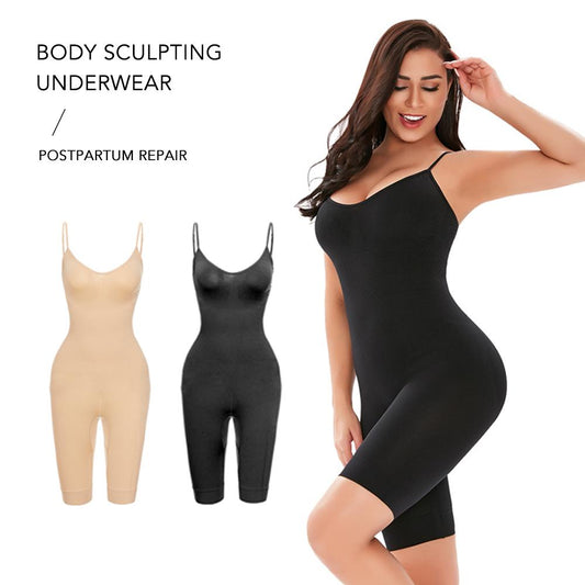 Women Shape Wear Tummy Control Shorts High-Waist Shaper Bodysuit - Premium Bodysuits from Pink Iolaus - Just $17.39! Shop now at 5th & Barnett Creative Fashions 