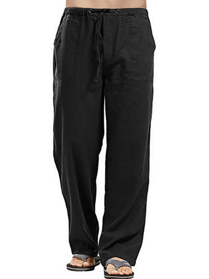 Men's Full Size Drawsting Straight Leg Pants Plus Size - Premium  from Trendsi - Just $0! Shop now at 5th & Barnett Online Boutique 