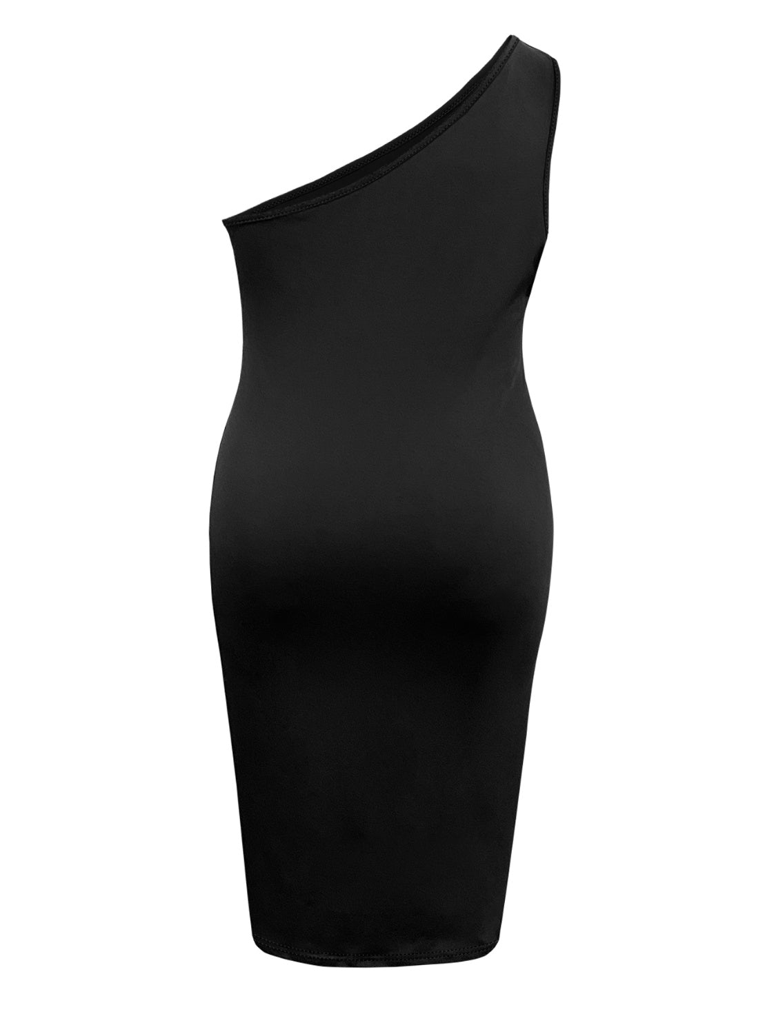 Plus Size Twisted One Shoulder Sleeveless Midi Dress - Premium Elegant Dresses from 5th & Barnett Online Boutique - Just $39.99! Shop now at 5th & Barnett Online Boutique 