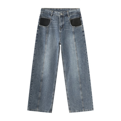 Mid Rise Waist Jeans with Pockets - Premium  from Trendsi - Just $0! Shop now at 5th & Barnett Online Boutique 