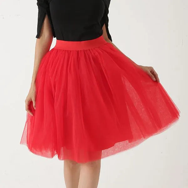 5 Layers Fashion Tulle Skirt - Premium  from 5th & Barnett Creative Fashions  - Just $23! Shop now at 5th & Barnett Creative Fashions 