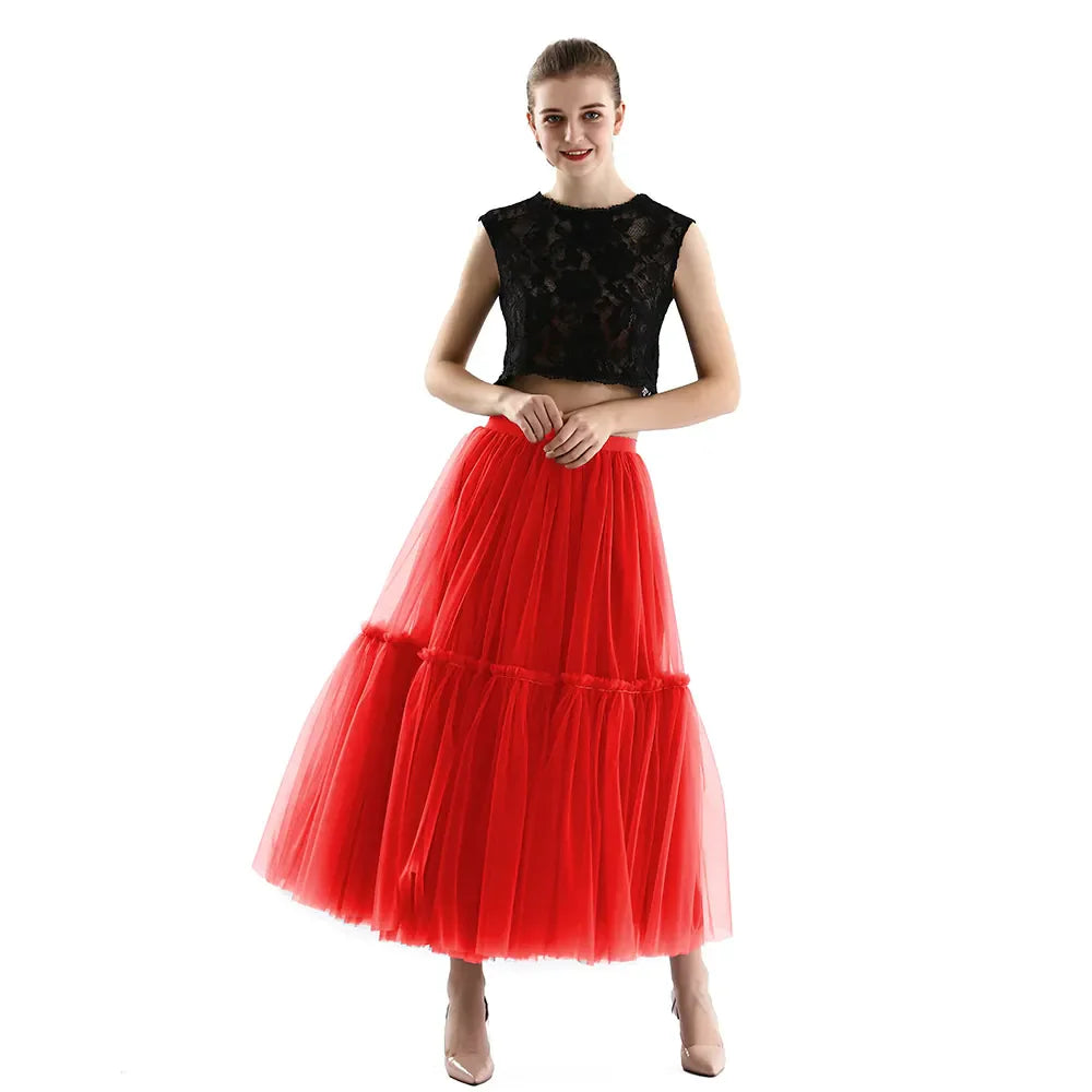 FairyCore Maxi Long Tulle Skirt - Premium Skirts from 5th & Barnett Online Boutique - Just $32! Shop now at 5th & Barnett Online Boutique 