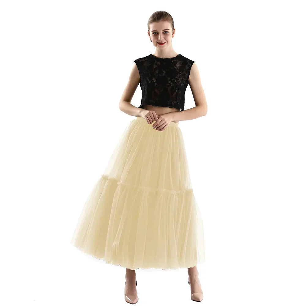 FairyCore Maxi Long Tulle Skirt - Premium Skirts from 5th & Barnett Online Boutique - Just $32! Shop now at 5th & Barnett Online Boutique 