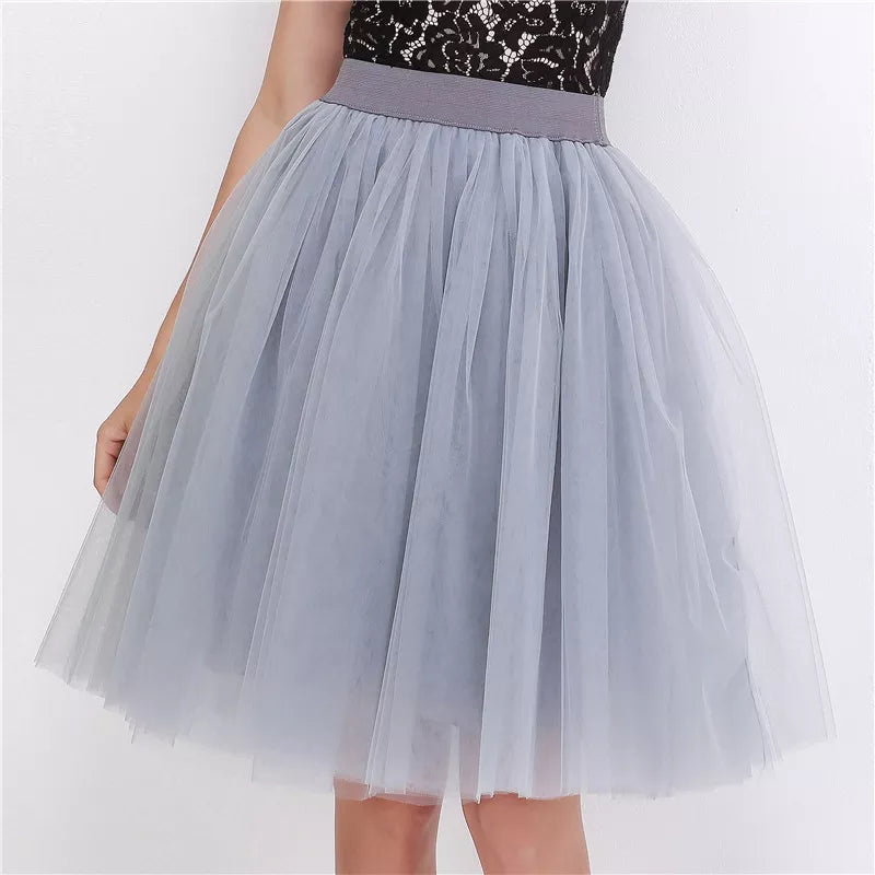 5 Layers Fashion Tulle Skirt - Premium  from 5th & Barnett Creative Fashions  - Just $18.99! Shop now at 5th & Barnett Creative Fashions 