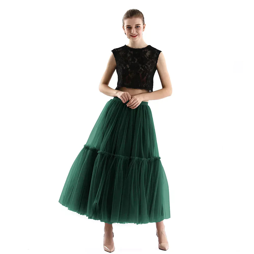 FairyCore Maxi Long Tulle Skirt - Premium Skirts from 5th & Barnett Online Boutique - Just $32! Shop now at 5th & Barnett Online Boutique 