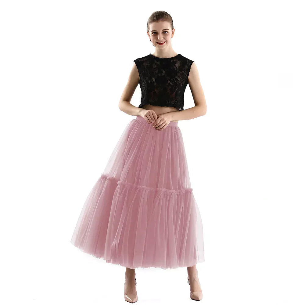 FairyCore Maxi Long Tulle Skirt - Premium Skirts from 5th & Barnett Online Boutique - Just $32! Shop now at 5th & Barnett Online Boutique 