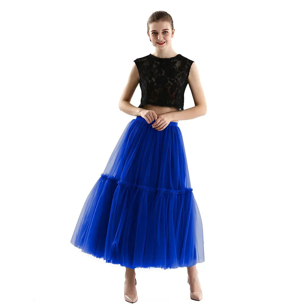 FairyCore Maxi Long Tulle Skirt - Premium Skirts from 5th & Barnett Online Boutique - Just $32! Shop now at 5th & Barnett Online Boutique 