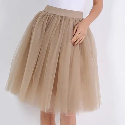 5 Layers Fashion Tulle Skirt - Premium  from 5th & Barnett Creative Fashions - Just $18.99! Shop now at 5th & Barnett Online Boutique 