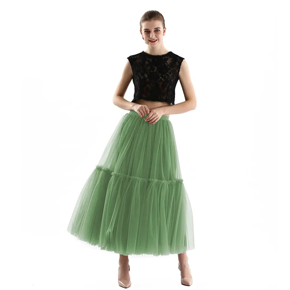 FairyCore Maxi Long Tulle Skirt - Premium Skirts from 5th & Barnett Online Boutique - Just $32! Shop now at 5th & Barnett Online Boutique 