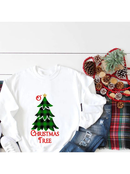 Plaid Merry Christmas Truck T-Shirt - Premium T-shirts from 5th & Barnett Creative Fashions - Just $26! Shop now at 5th & Barnett Online Boutique 