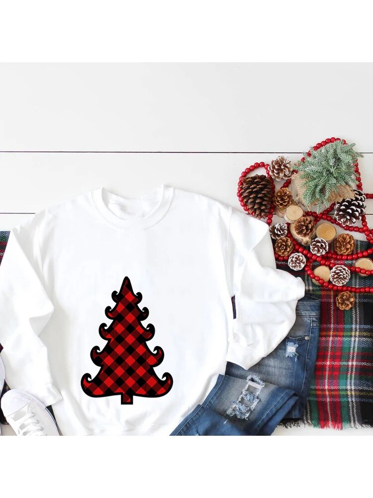 Plaid Merry Christmas Truck T-Shirt - Premium T-shirts from 5th & Barnett Creative Fashions - Just $26! Shop now at 5th & Barnett Online Boutique 