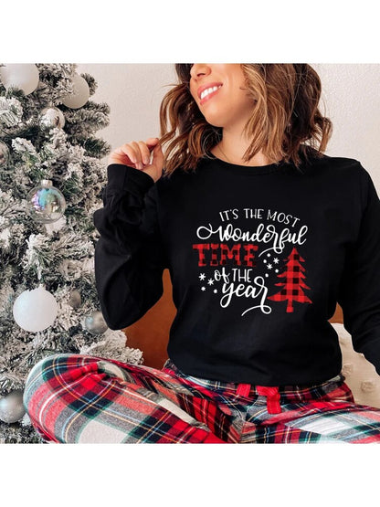 Plaid Merry Christmas Truck T-Shirt - Premium T-shirts from 5th & Barnett Creative Fashions - Just $26! Shop now at 5th & Barnett Online Boutique 