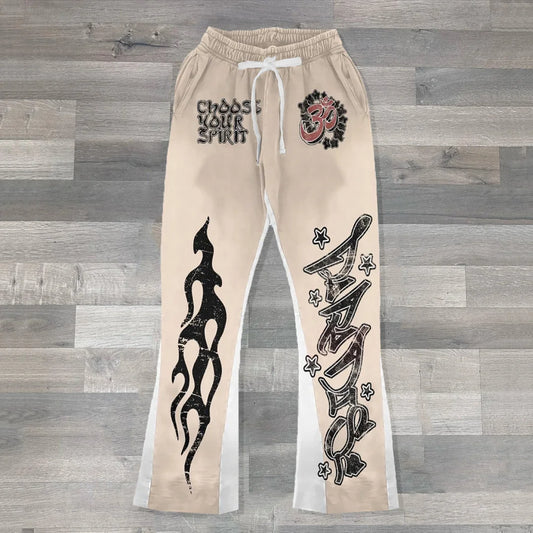 Loose 3D Street Wear Trousers - Premium customized from 5th & Barnett Online Boutique - Just $26.50! Shop now at 5th & Barnett Online Boutique 