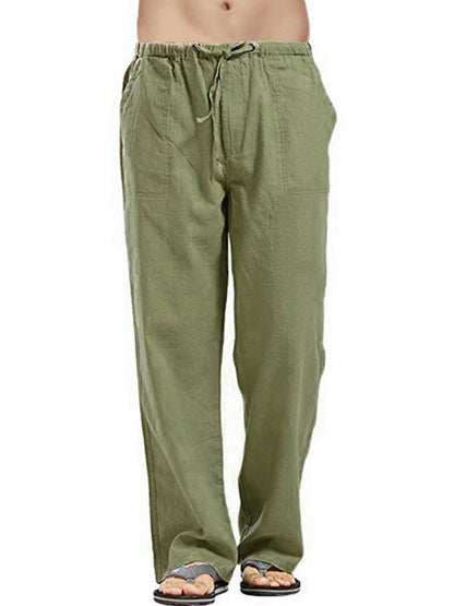 Men's Full Size Drawsting Straight Leg Pants Plus Size - Premium  from Trendsi - Just $0! Shop now at 5th & Barnett Online Boutique 