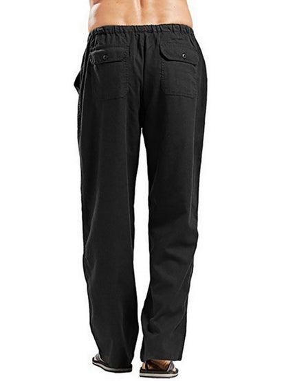 Men's Full Size Drawsting Straight Leg Pants Plus Size - Premium  from Trendsi - Just $0! Shop now at 5th & Barnett Online Boutique 