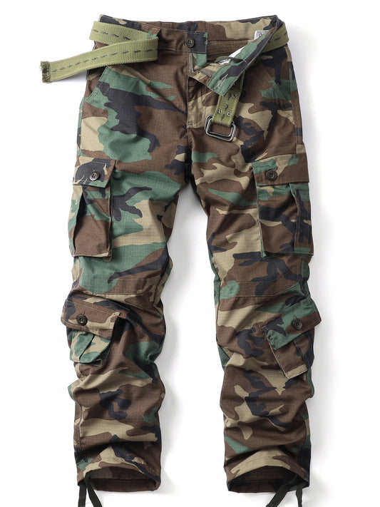 Casual 8 pocket Military Men's  Cargo Pants - Premium Men's Clothing from 5th & Barnett Creative Fashions - Just $22.99! Shop now at 5th & Barnett Online Boutique 