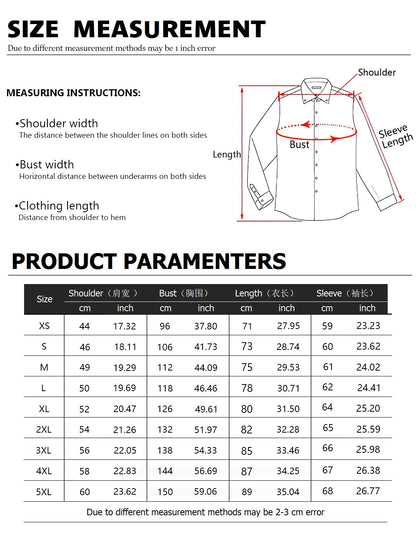 Gradual Men's Fashion Collar Long Sleeve Shirt - Premium  from 500 products - Just $29.99! Shop now at 5th & Barnett Creative Fashions 