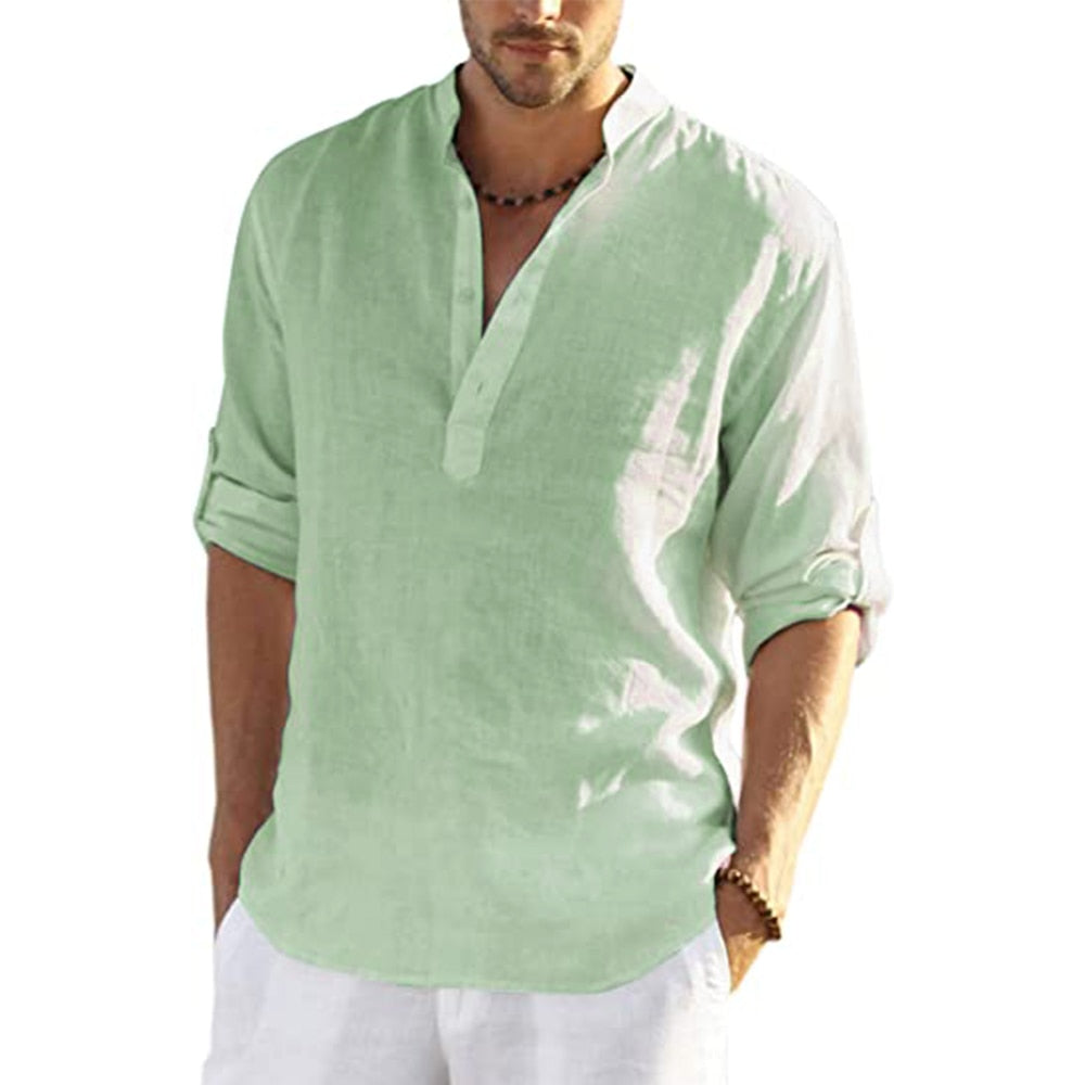 Men's Casual Loose Top - Premium Men's Clothing from 5th & Barnett Creative Fashions - Just $19.99! Shop now at 5th & Barnett Online Boutique 